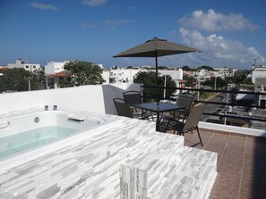 Terrace/patio - Ca' del Sol Condo Hotel (Playa del Carmen)