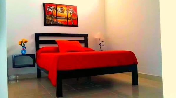 1 chambre, couette en duvet, décor unique, ameublement unique
