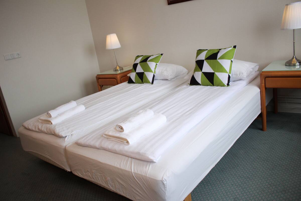 Superior Twin Room | Desk, blackout drapes, soundproofing, free cribs/infant beds