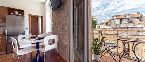 Appartamento Superior, balcone, fronte mare | Balcone