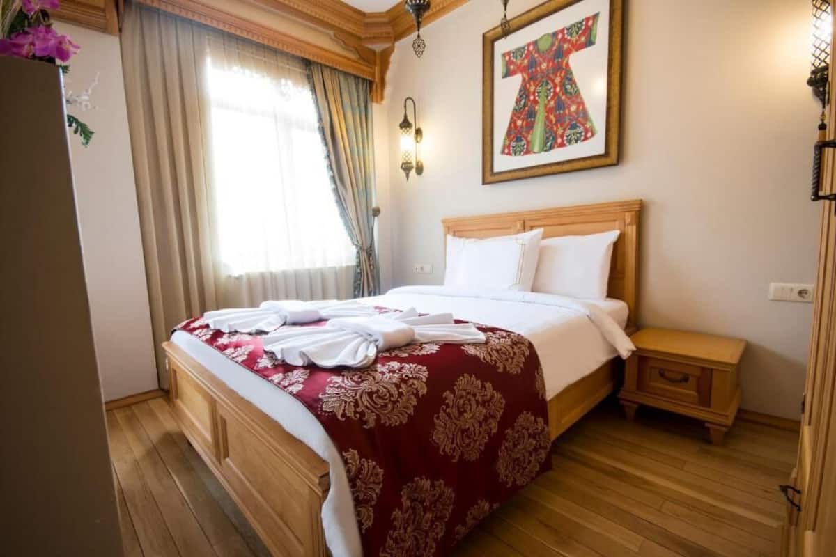 Tweepersoonskamer | Lakens van Egyptisch katoen, luxe beddengoed, een minibar
