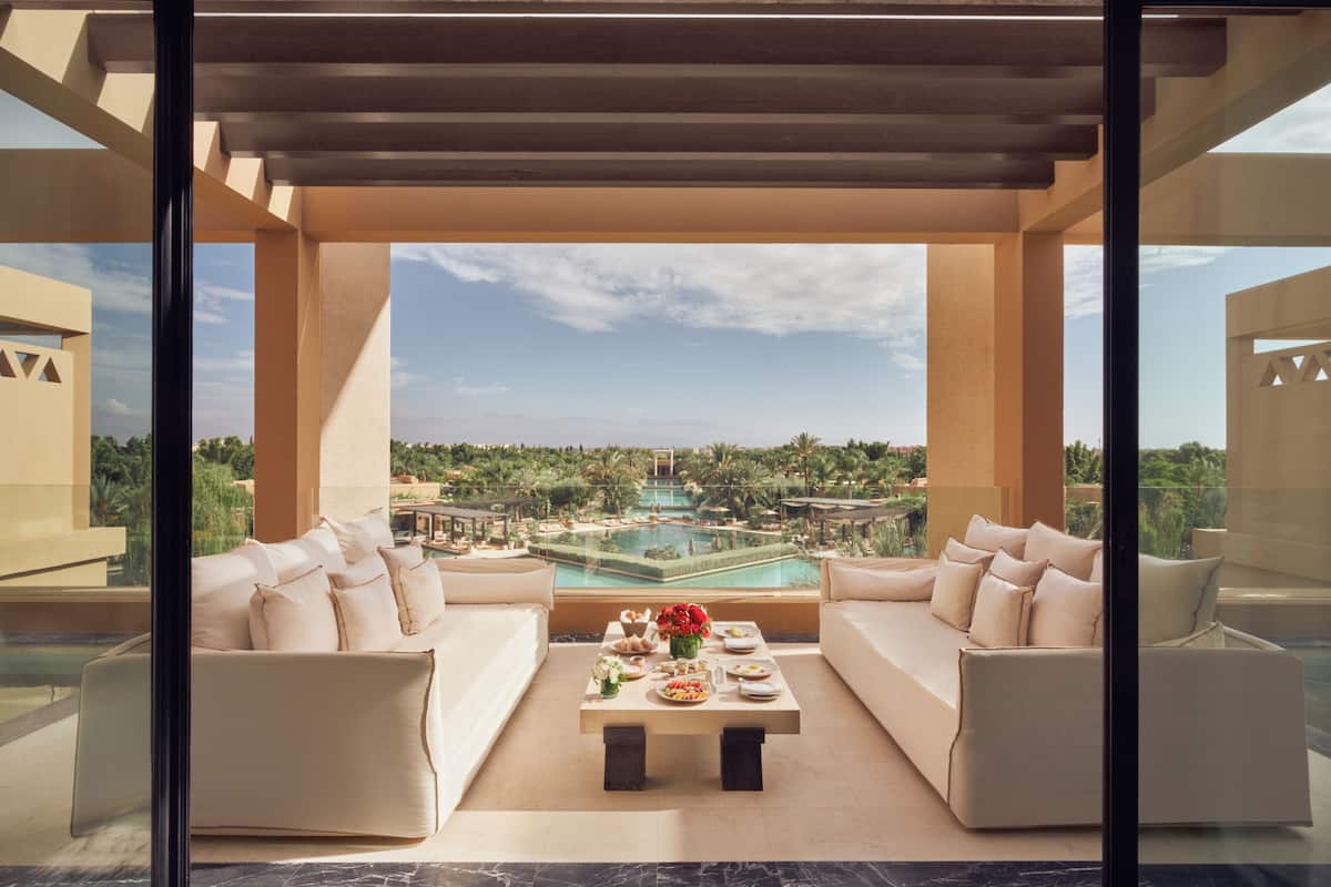Suite panoramica, 2 camere da letto | Vista balcone