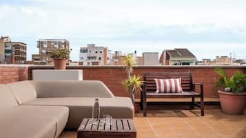 Double Room, 1 Queen Bed, Terrace | Terrace/patio