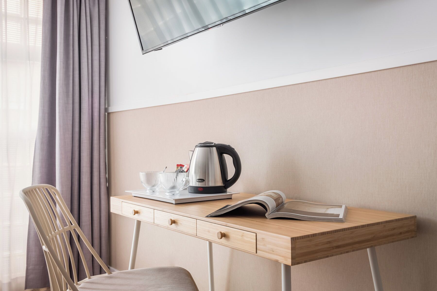 superior double room | blackout curtains, free wifi, bed sheets