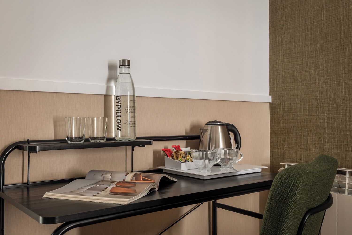 family room | blackout curtains, free wifi, bed sheets