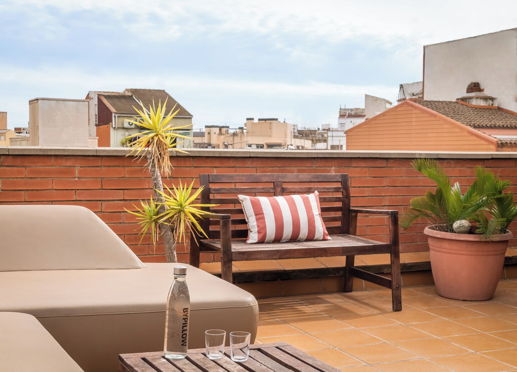 double room, 1 queen bed, terrace | terrace/patio