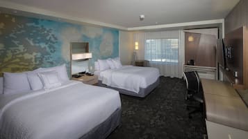 In-room safe, desk, blackout curtains, iron/ironing board