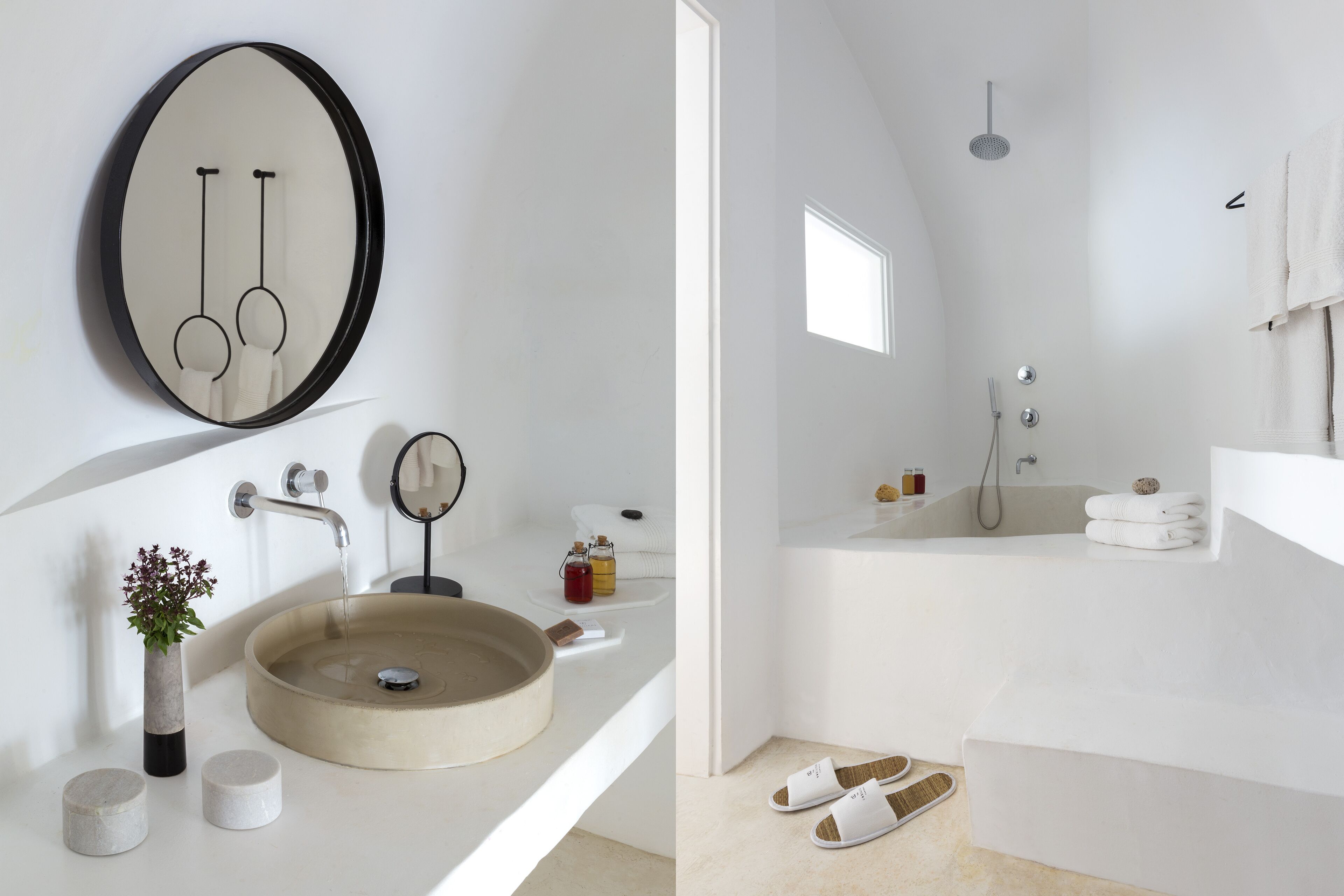 junior studio suite, pool access (king cat) | bathroom | shower, designer toiletries, hair dryer, bathrobes