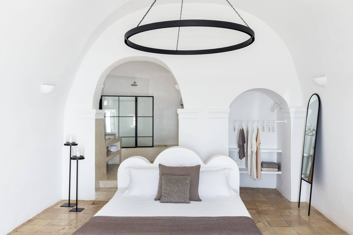honeymoon studio suite, private pool (vasilicos) | 1 bedroom, minibar, in-room safe, soundproofing