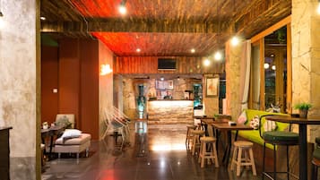 Sala de estar en el lobby