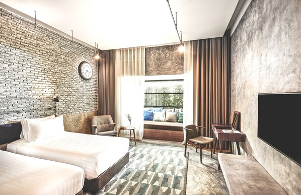 Minibar, caja de seguridad en la habitación, escritorio y wifi gratis 