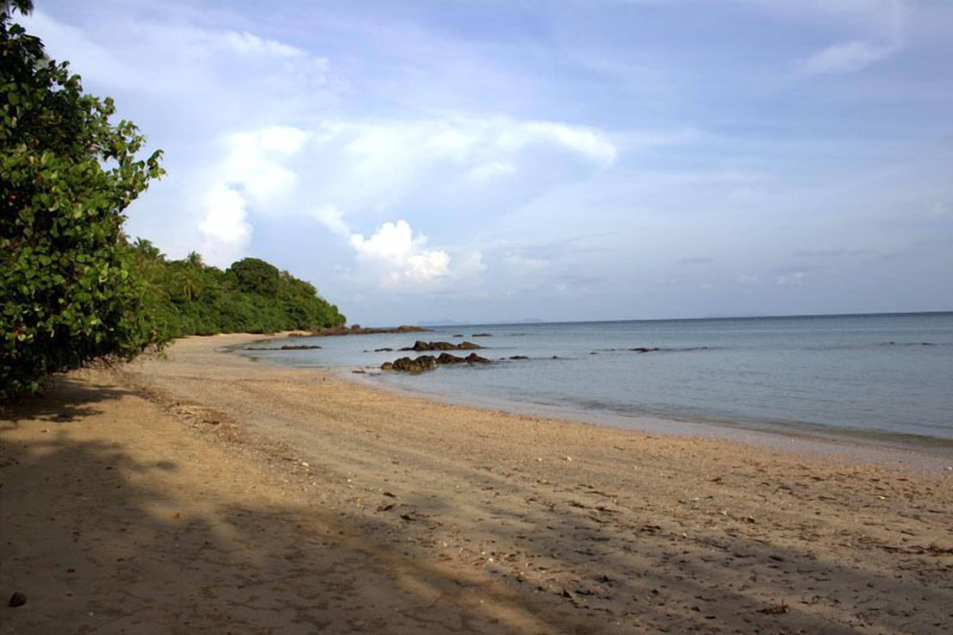 on the beach, beach bar