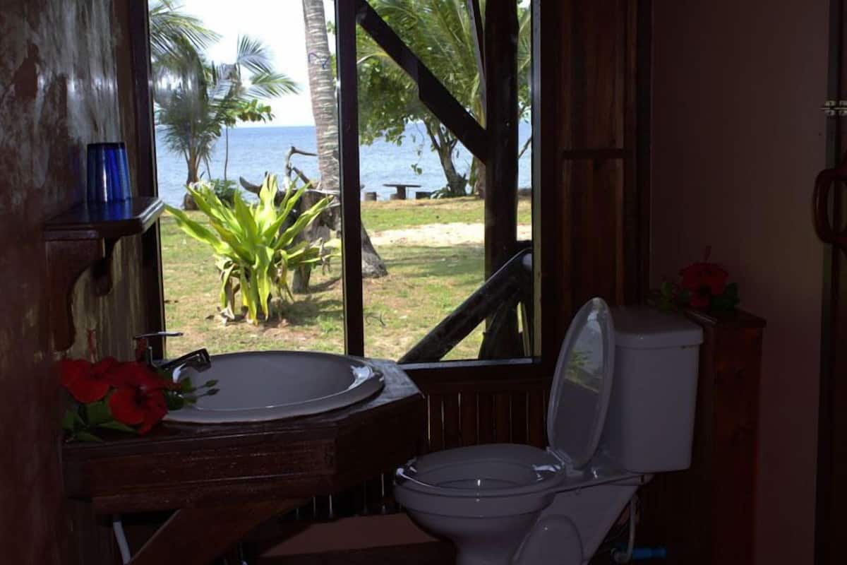 shower, dressing gowns, bidet, towels