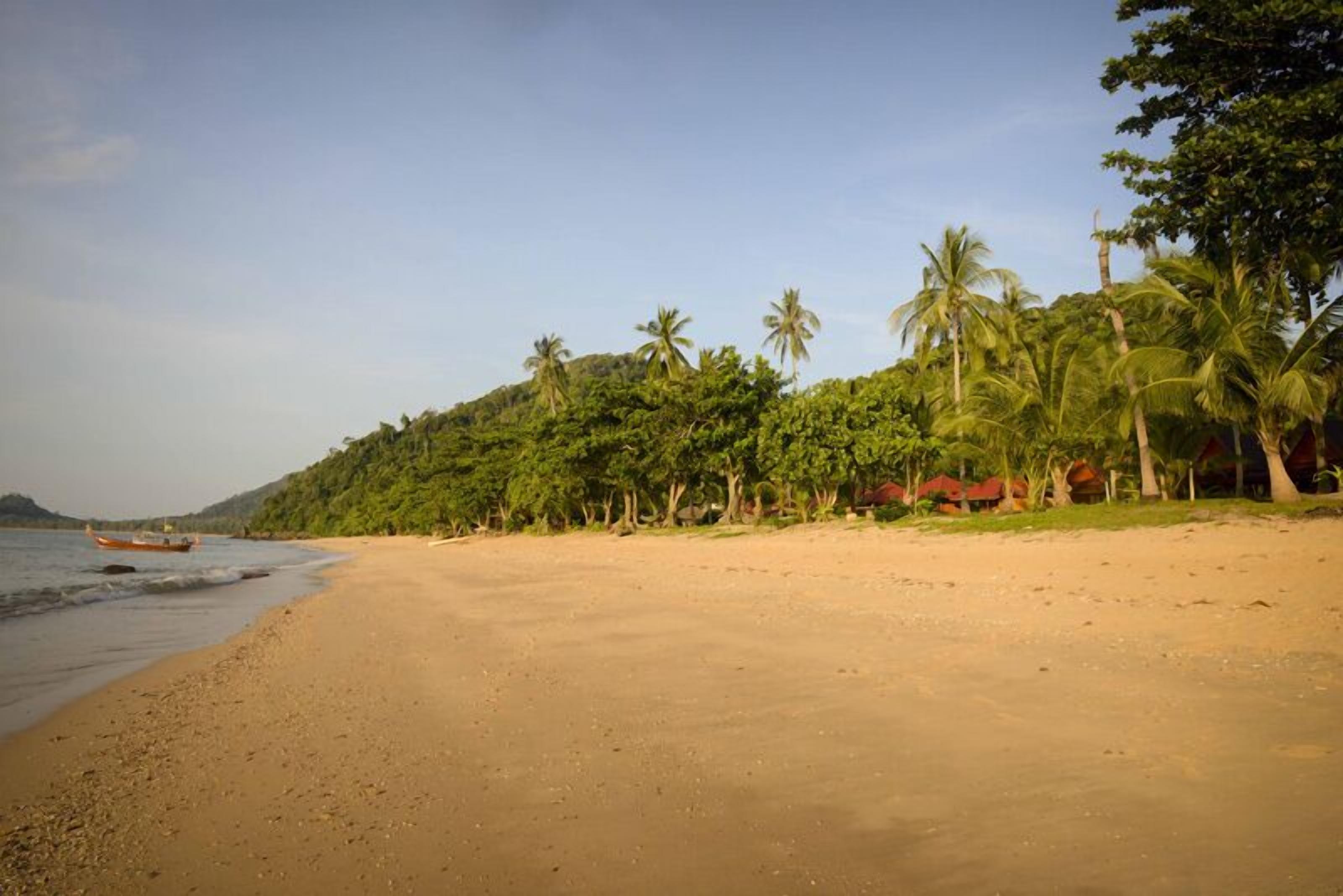 on the beach, beach bar