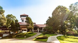 Façade de l’hébergement