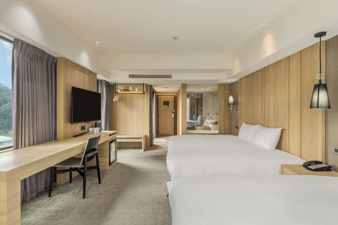 In-room safe, blackout curtains, soundproofing, iron/ironing board