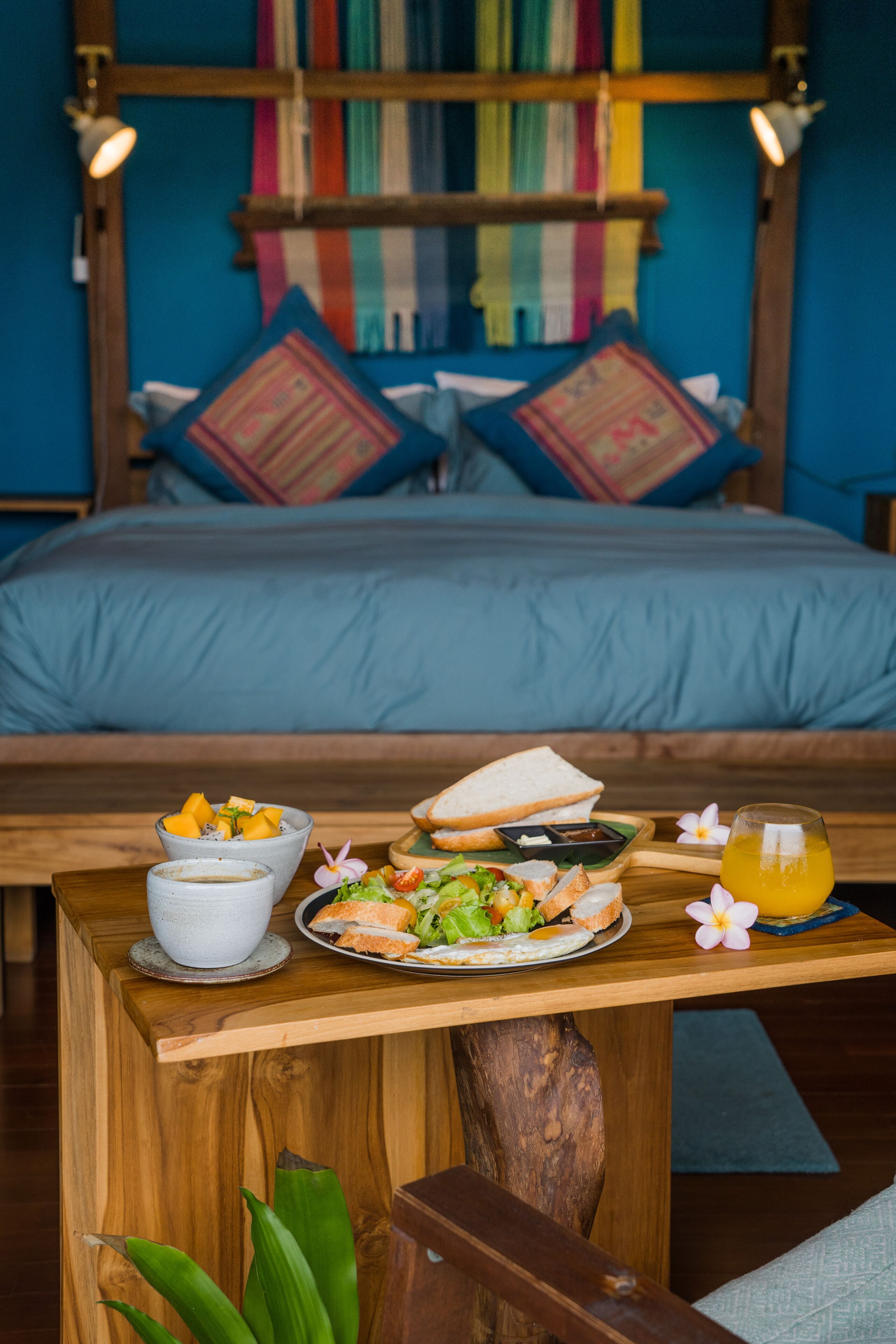 tai daeng suite, river view | 1 bedroom, in-room safe, individually decorated, individually furnished