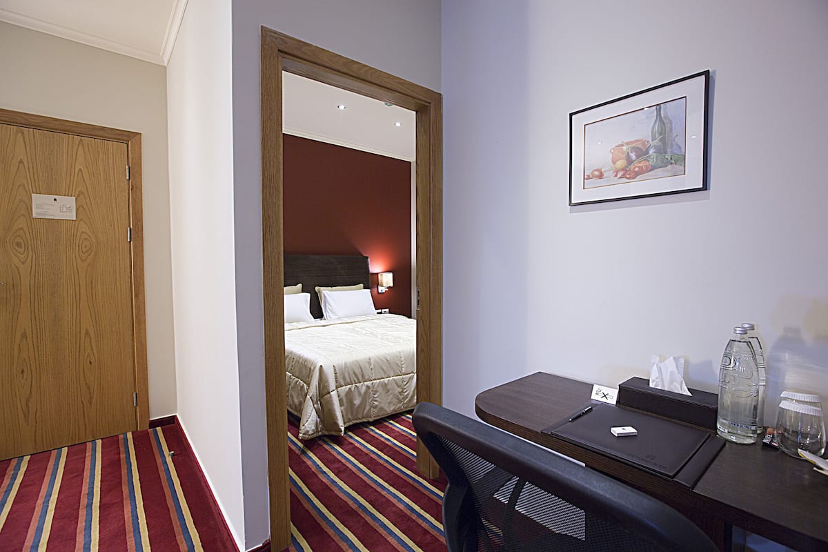 Biancheria da letto di alta qualità, minibar, una cassaforte in camera