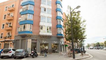 Voorkant van accommodatie