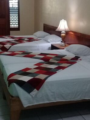 Standard Room | Premium bedding, in-room safe, desk, iron/ironing board - Monique's Guesthouse (Port of Spain)