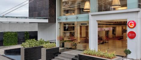 Fachada da propriedade