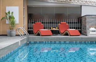 Una piscina techada