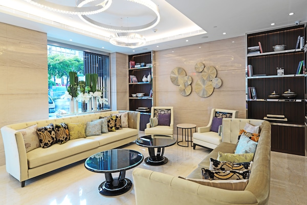 Sitzecke in der Lobby