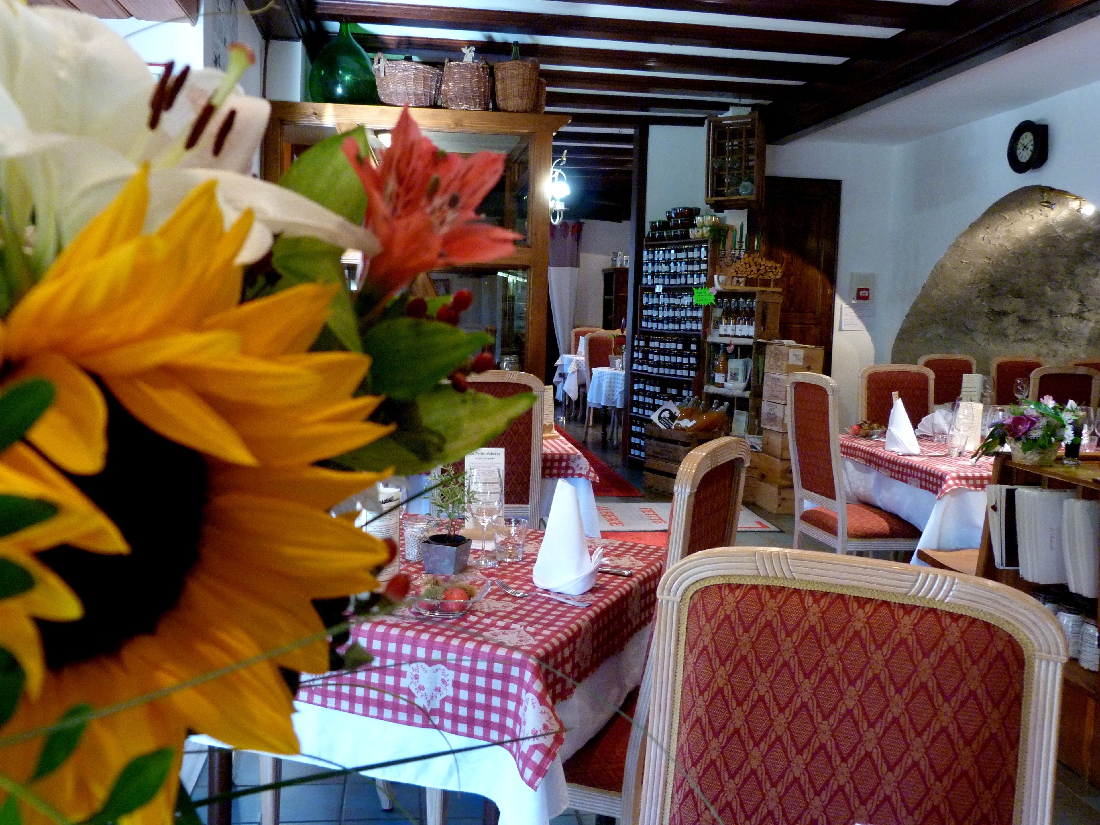 Lunch and dinner served, local cuisine