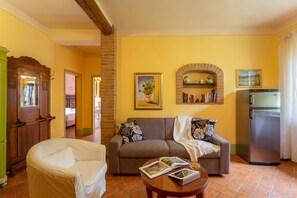 Superior-Apartment, 2 Schlafzimmer | Wohnzimmer