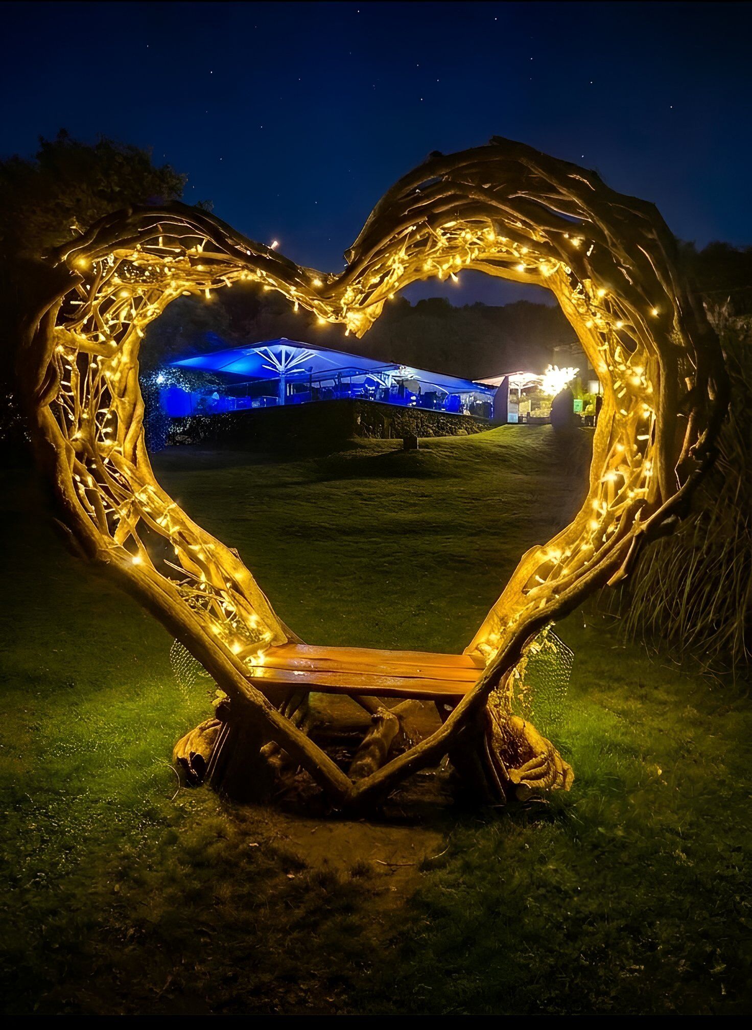 숙박 시설에서 보는 주변 전망