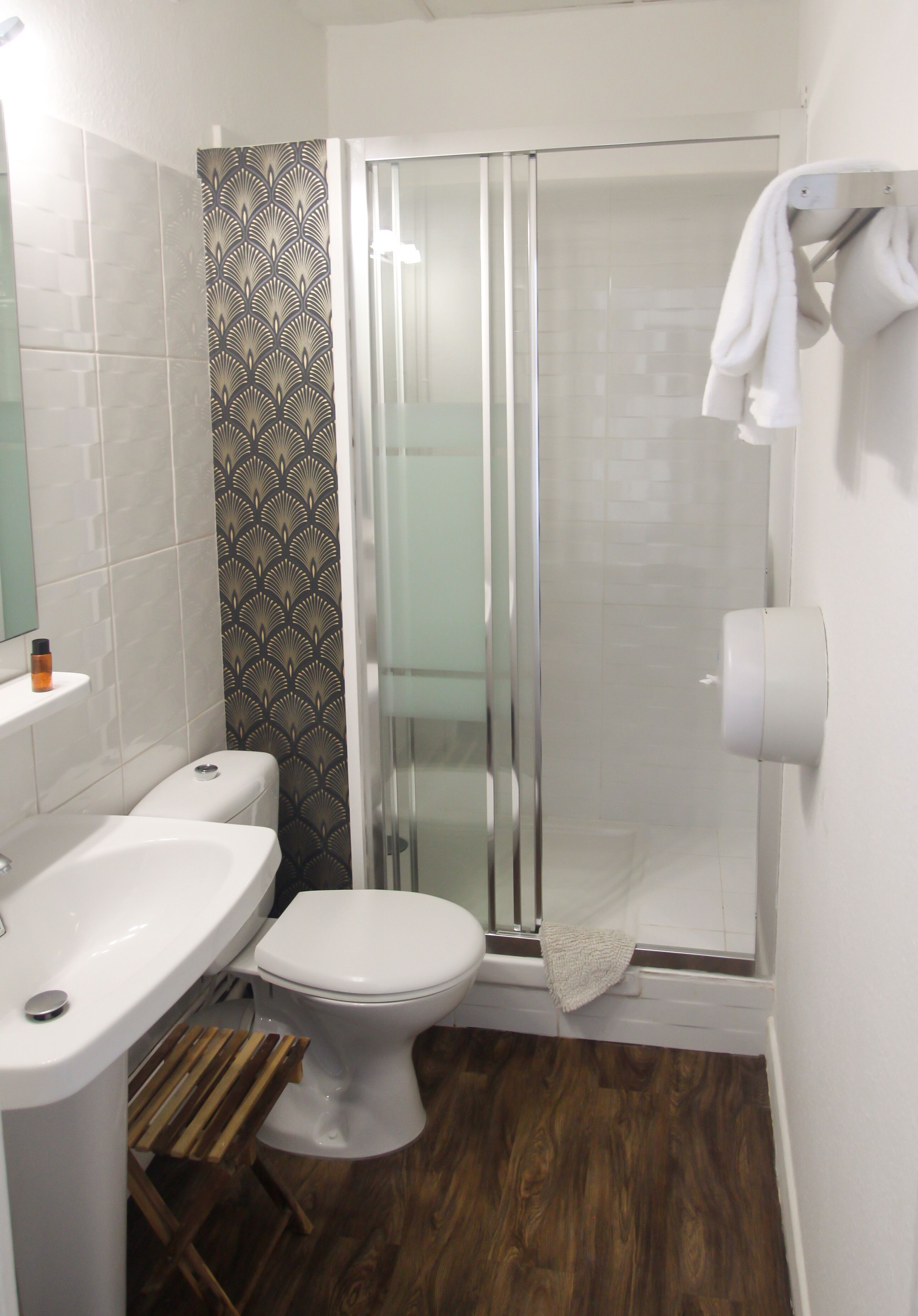 double room | bathroom | shower, free toiletries, towels, soap