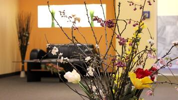 Sitzecke in der Lobby