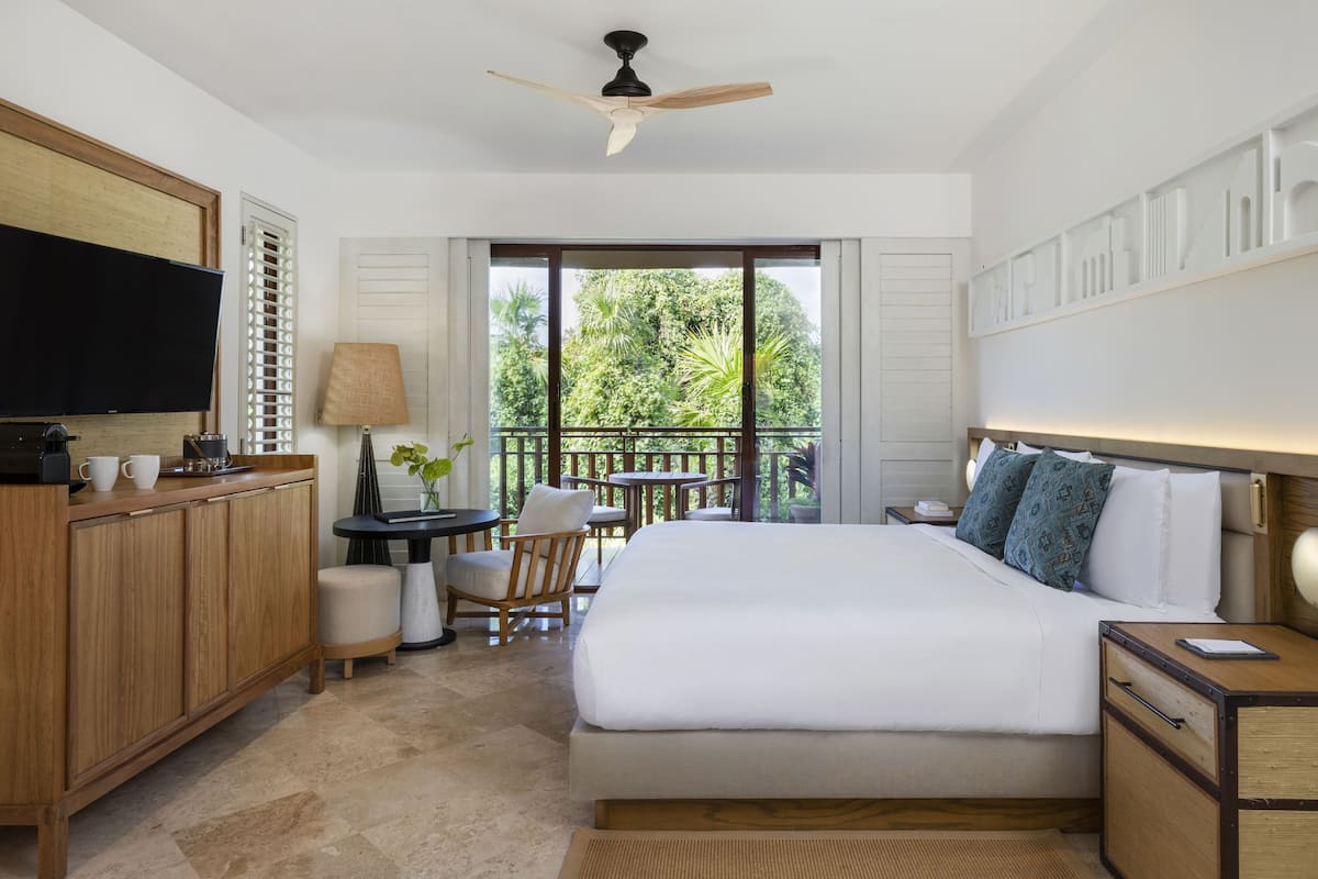 Casita, Chambre Deluxe, 1 très grand lit, non-fumeur, vue jardin