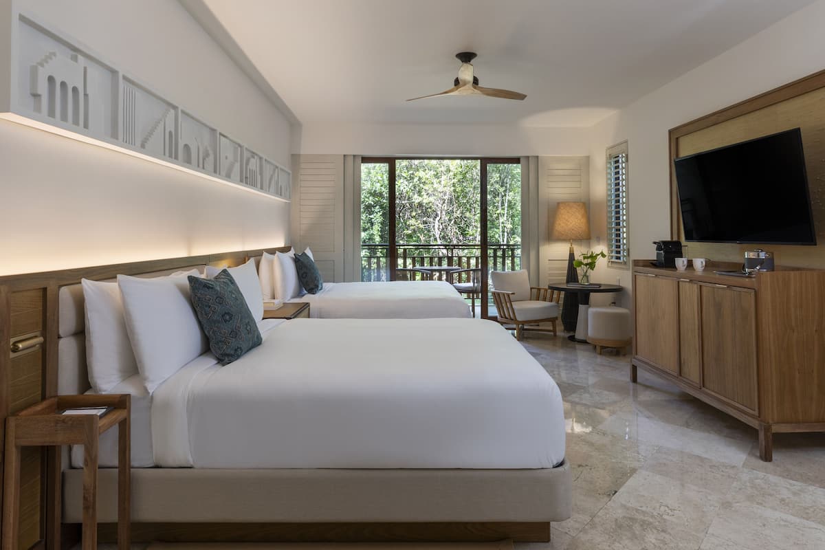 Casita, Chambre Deluxe, 2 grands lits, non-fumeur, vue jardin