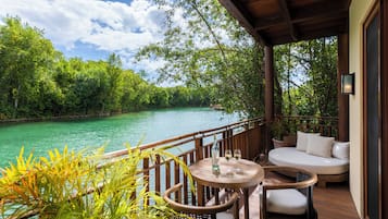 Casita, Signature-Suite, 2Â Queen-Betten, Nichtraucher, Kanalblick | Blick vom Balkon