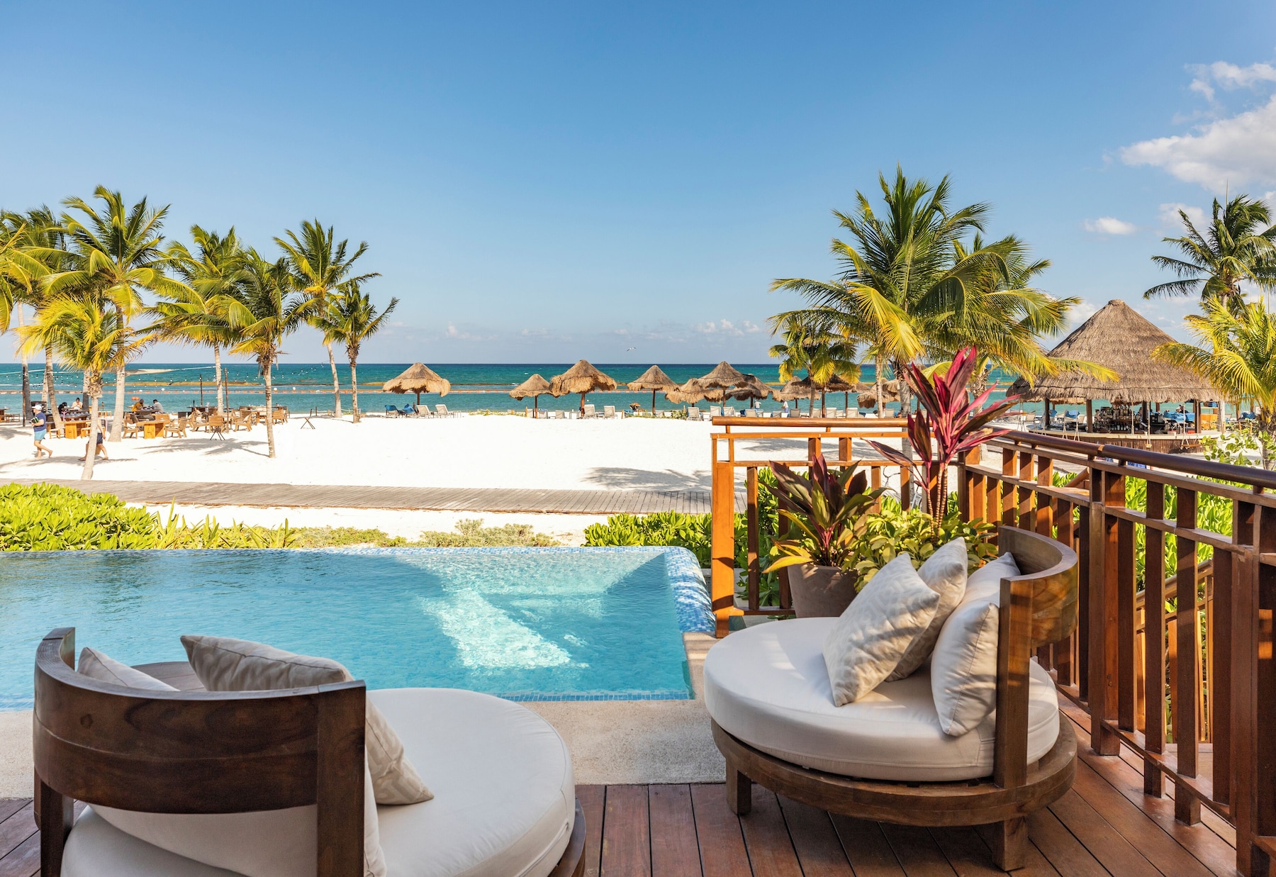 Suite Premium, 1 cama King size, para no fumadores, frente al mar | Terraza o patio