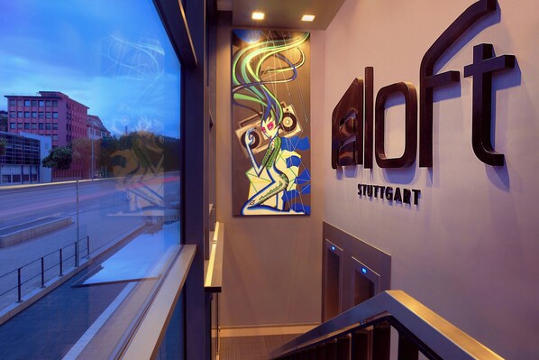 Lobby lounge - Aloft Stuttgart (Stuttgart)