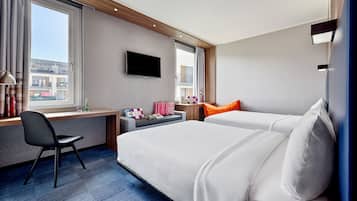 1 quarto, roupas de cama premium, cofres nos quartos, escrivaninha