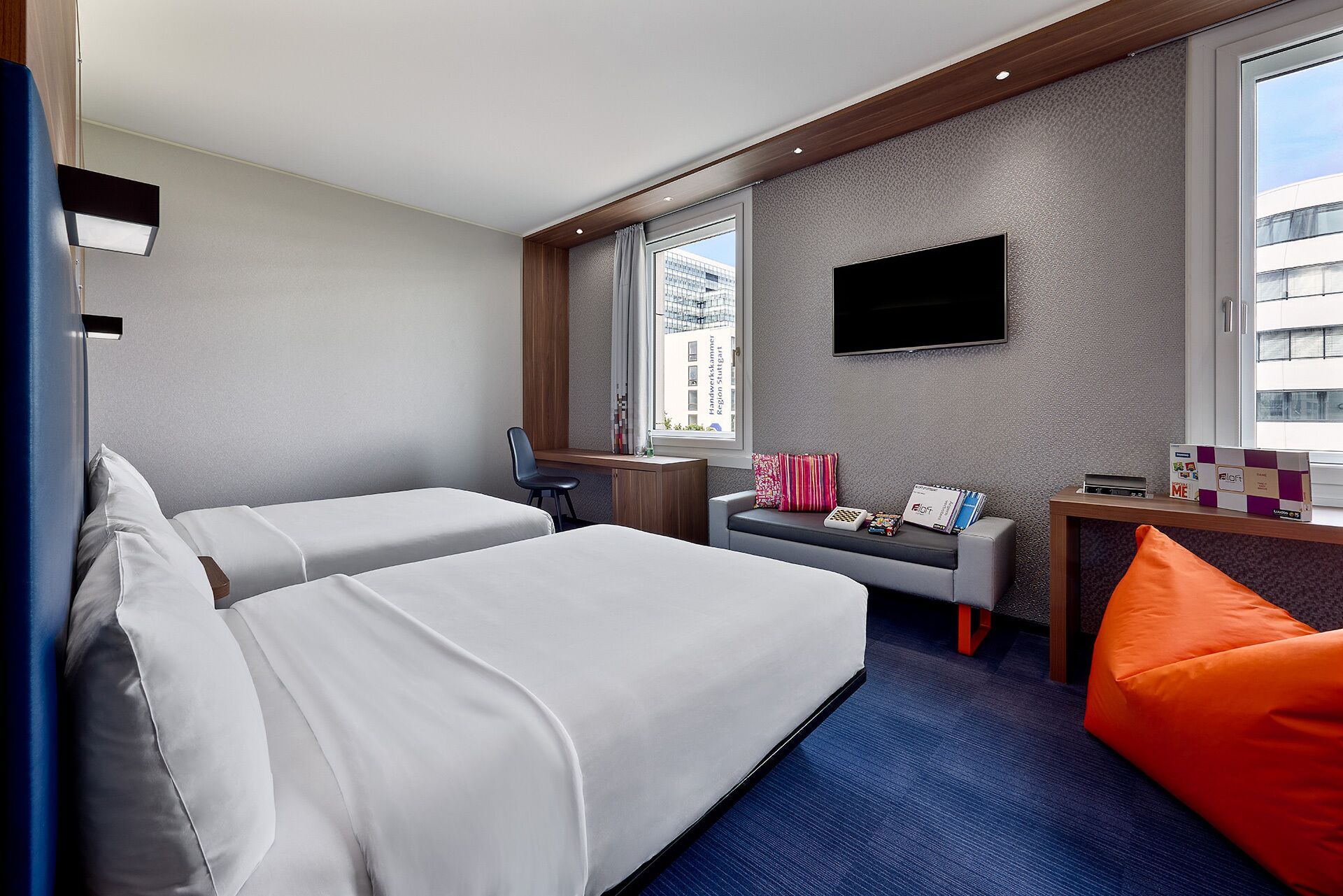 Urban, Family Room, 2 Double Beds