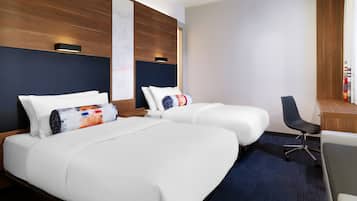 Ropa de cama hipoalergénica y minibar