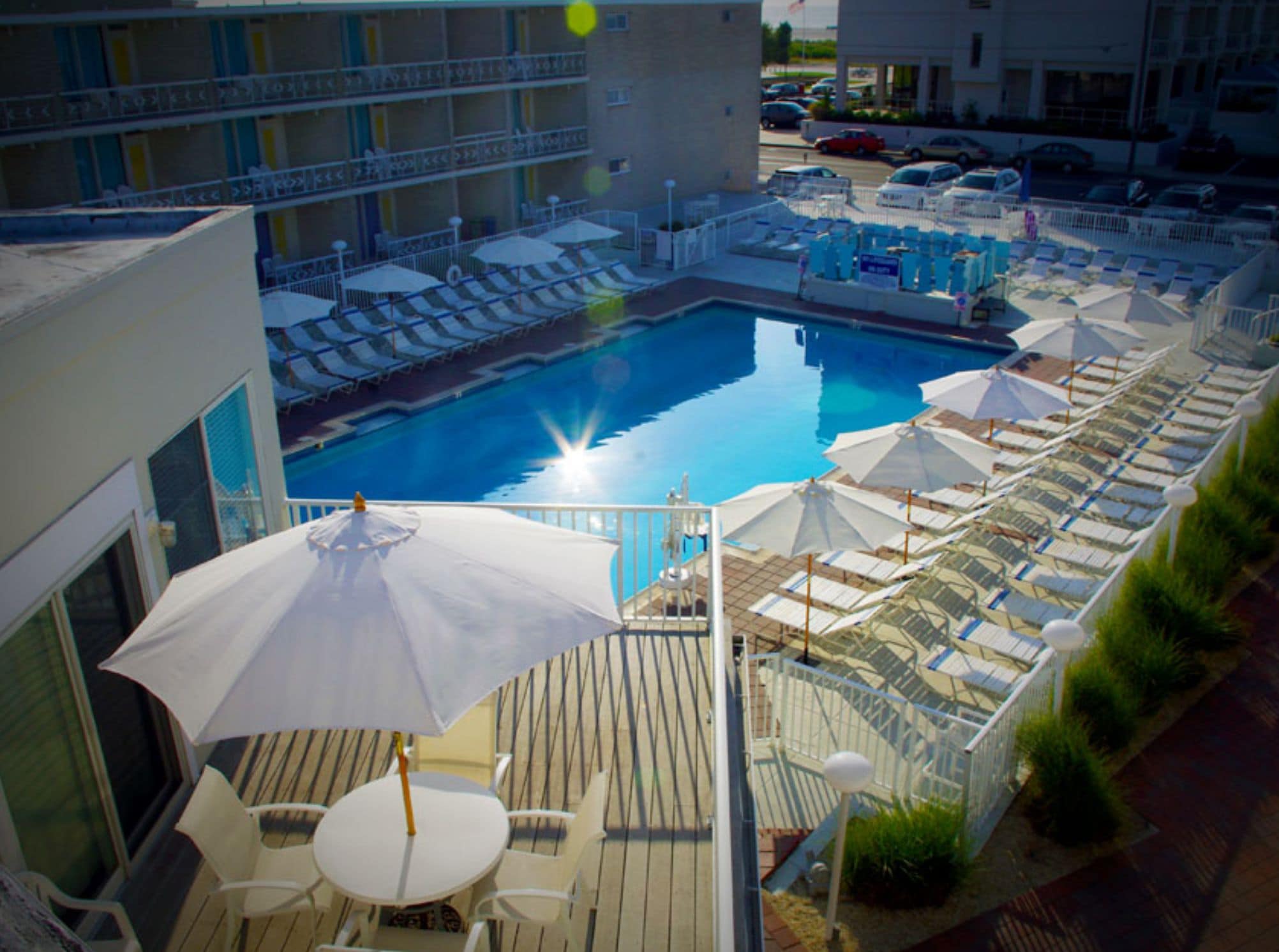 Seasonal outdoor pool