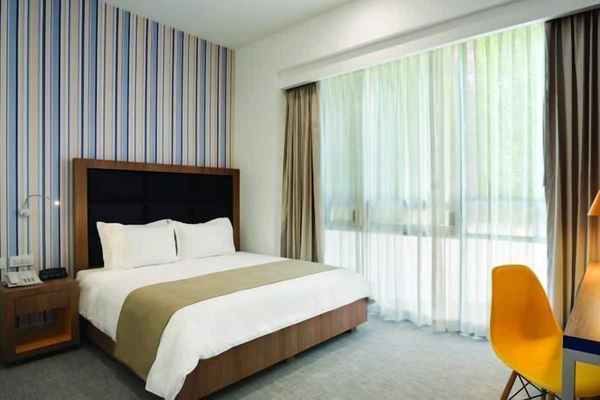 Minibar, in-room safe, desk, blackout drapes