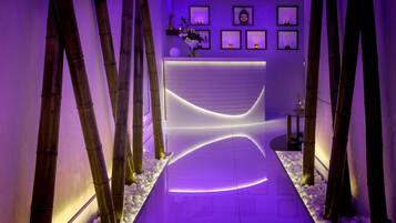 Swedish massages, facials, 3 treatment rooms, manicures and pedicures