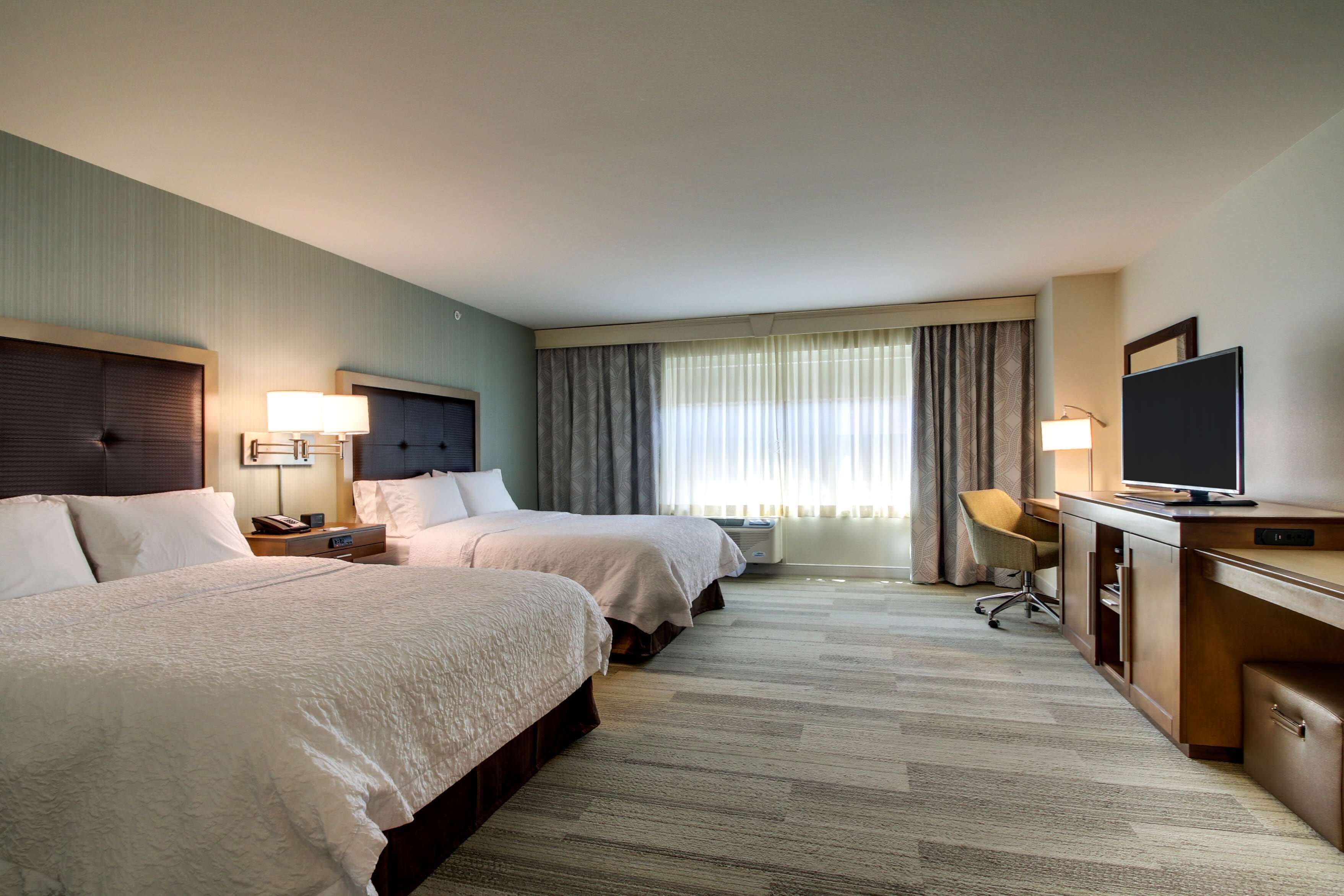 room, 2 queen beds, accessible, non smoking | desk, blackout curtains, iron/ironing board, free rollaway beds