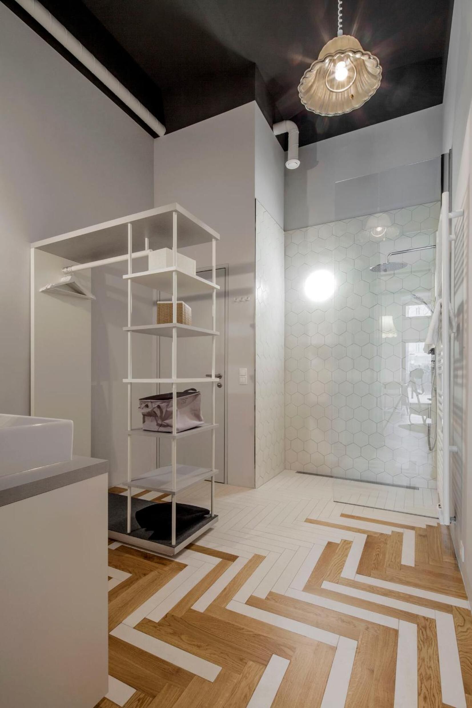 shower, free toiletries, hair dryer, bathrobes