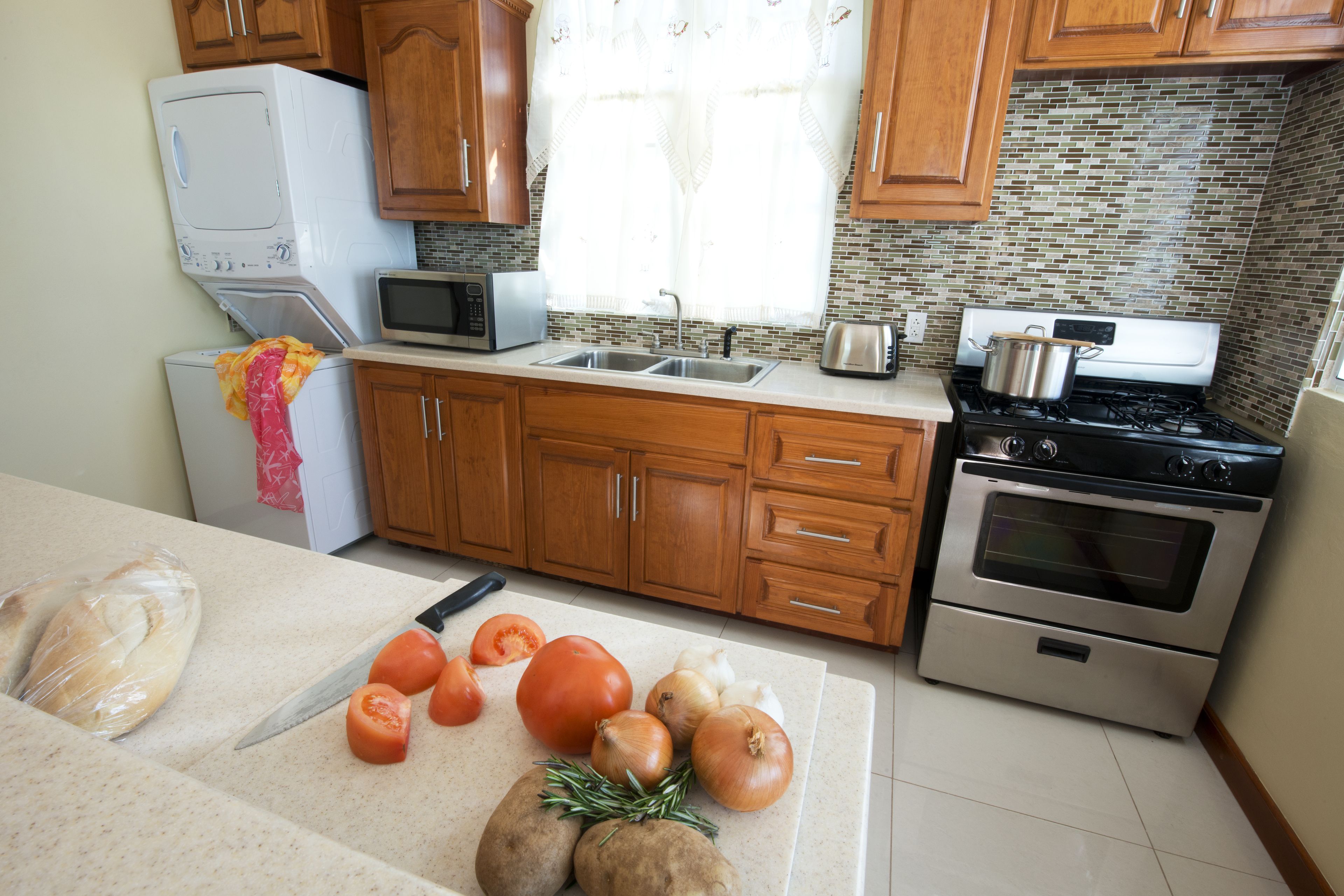 Standard Villa, 2 Bedrooms | Private kitchen | Fridge, microwave, stovetop, coffee/tea maker