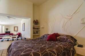 1 bedroom, iron/ironing board