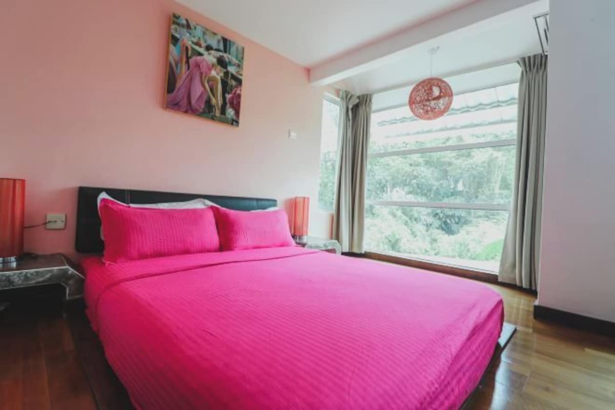 Desk, iron/ironing board, WiFi (free), bed sheets