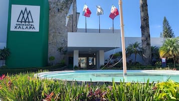 Façade de l’hébergement