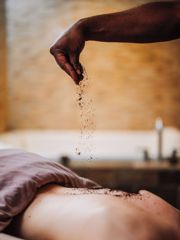 Salas para tratamentos a dois, banheira de hidromassagem, sauna a vapor